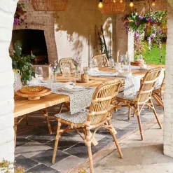 Tables À Manger^CASA ACACIA Pieds De Table V Set De 2 Naturel