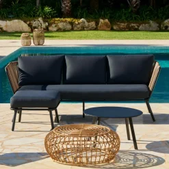 Salon De Jardin^CASA ACAPULCO Set Lounge Naturel
