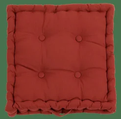 Coussins De Chaise^CASA ALDA Coussin Matelas Rouge