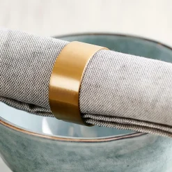Ronds De Serviette^CASA ALU GOLD Rond De Serviette Doré