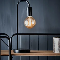 Lampes De Table^CASA ARCHE Lampe De Table Noir