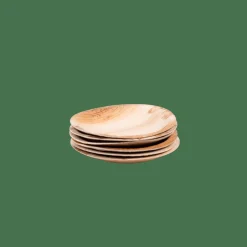 Assiettes^CASA ARECA LEAF Bols Set De 6 Naturel