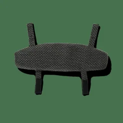 Coussins De Chaise^CASA AUGUST Coussin Dossier Noir