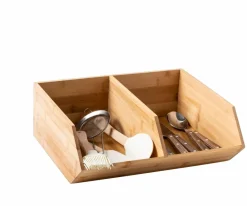 Boîtes Métalliques|Boîtes De Conservation^CASA BAMBOO Boîte De Rangement à Fins Herbes Naturel