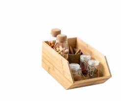 Boîtes Métalliques|Boîtes De Conservation^CASA BAMBOO Boîte De Rangement à Fins Herbes Naturel