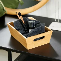 Paniers Tiroirs^CASA BAMBOO Organisateur Naturel