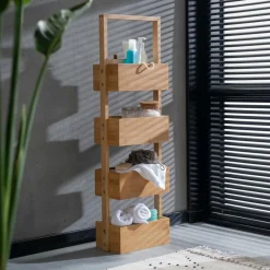 Étagères Murales^CASA BAMBOO Étagère De Rangement XL Naturel