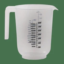 Aide Cuisine^CASA BASIC Verre Doseur 1l Transparent