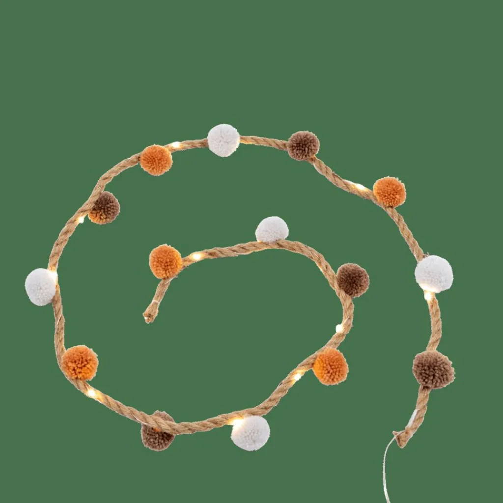 Kids|Guirlandes Lumineuses^CASA BASIL Guirlande Lumineuse Diverses Couleurs, Blanc, Brun, Terre Cuite