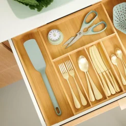 Aide Cuisine^CASA BIOLINE Spatule Longue Menthe