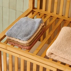 Serviettes D'Hôtes^CASA BIO SOFT Serviette D'hôte Pétrole