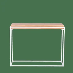 Consoles^CASA BLOK Table Murale Blanc, Naturel