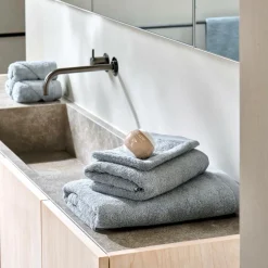 Serviettes D'Hôtes^CASA B-LUX Serviette D'hôte Argent
