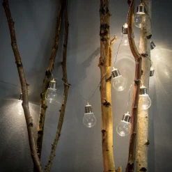 Éclairage Extérieur^CASA BULB Guirlande Lumineuse Solaire 10 Leds Transparent
