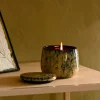 Bougies^CASA CERAMIC Bougie En Pot Bleu