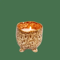 Bougies^CASA CERAMIC Bougie En Pot Brun