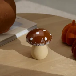 Automne^CASA CERAMIC Champignon Brun