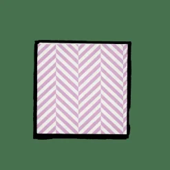 Serviettes^CASA CHEVRON Set De 20 Serviettes Mauve