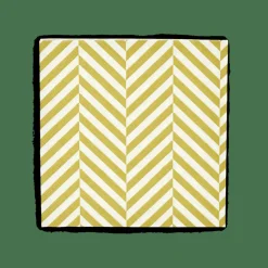 Serviettes^CASA CHEVRON Set De 20 Serviettes Vert