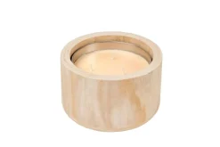 Bougies De Jardin^CASA CITRONELLA WOOD Bougie De Jardin Beige
