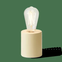 Lampes De Table^CASA COLLEGE Lampe De Table E27 Crème