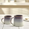 Mugs^CASA CORA Mug Vert, Mauve