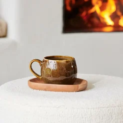 Mugs^CASA COZY Mug 12 CL Brun