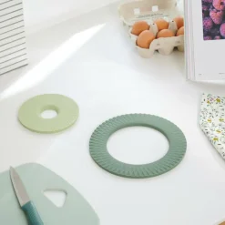 Dessous-De-Plats^CASA CUISINO Dessous-de-plat Set De 2 2 Couleurs Menthe, Vert Foncé