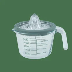 Presse-Agrumes^CASA CUISINO Presse-agrumes Avec Verre Doseur 500 Ml Vert, Transparent