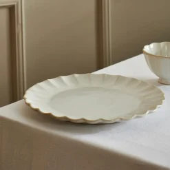 Assiettes^CASA DAHLIA Assiette Blanc