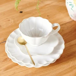 Assiettes^CASA DAHLIA Assiette Blanc