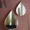 Miroirs^CASA DROP Miroir Doré