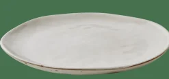 Assiettes^CASA EARTH MARL Assiette Plate Crème