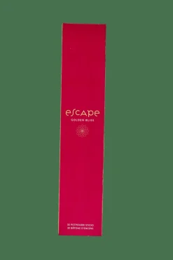 Articles Parfumés^CASA ESCAPE GOLDEN BLISS Encens 30 Bâtonnets Bordeaux