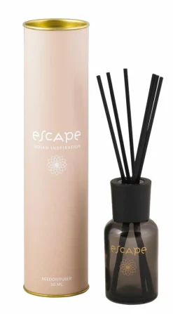 Bougies|Bougies Parfumées^CASA ESCAPE INDIAN INSPIRATION Bougie Parfumée Dans Un Verre Blanc, Beige, Multicolore