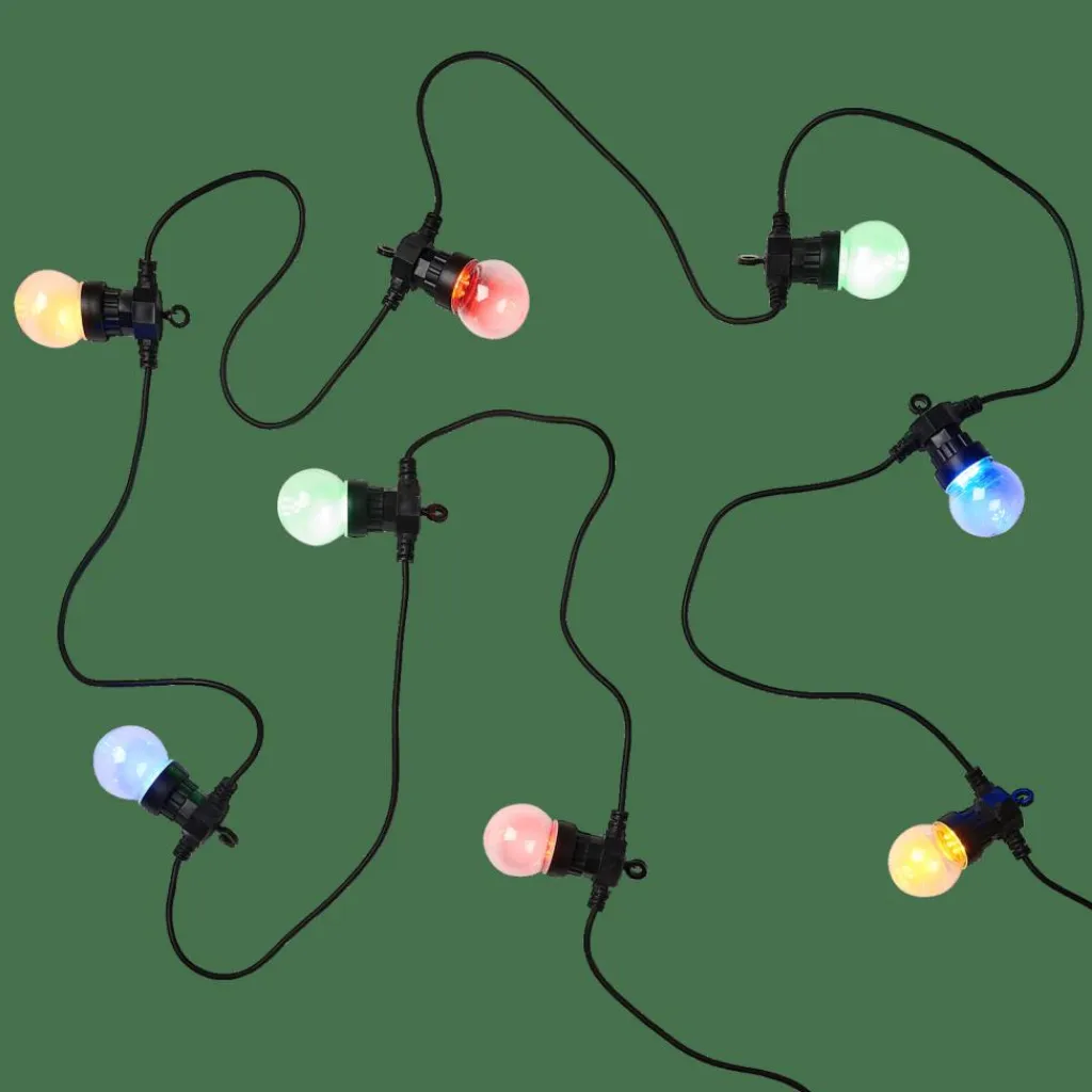 Guirlandes Lumineuses^CASA FESTA Guirlande Lumineuse Avec 10 LEDS 8 Fonctions