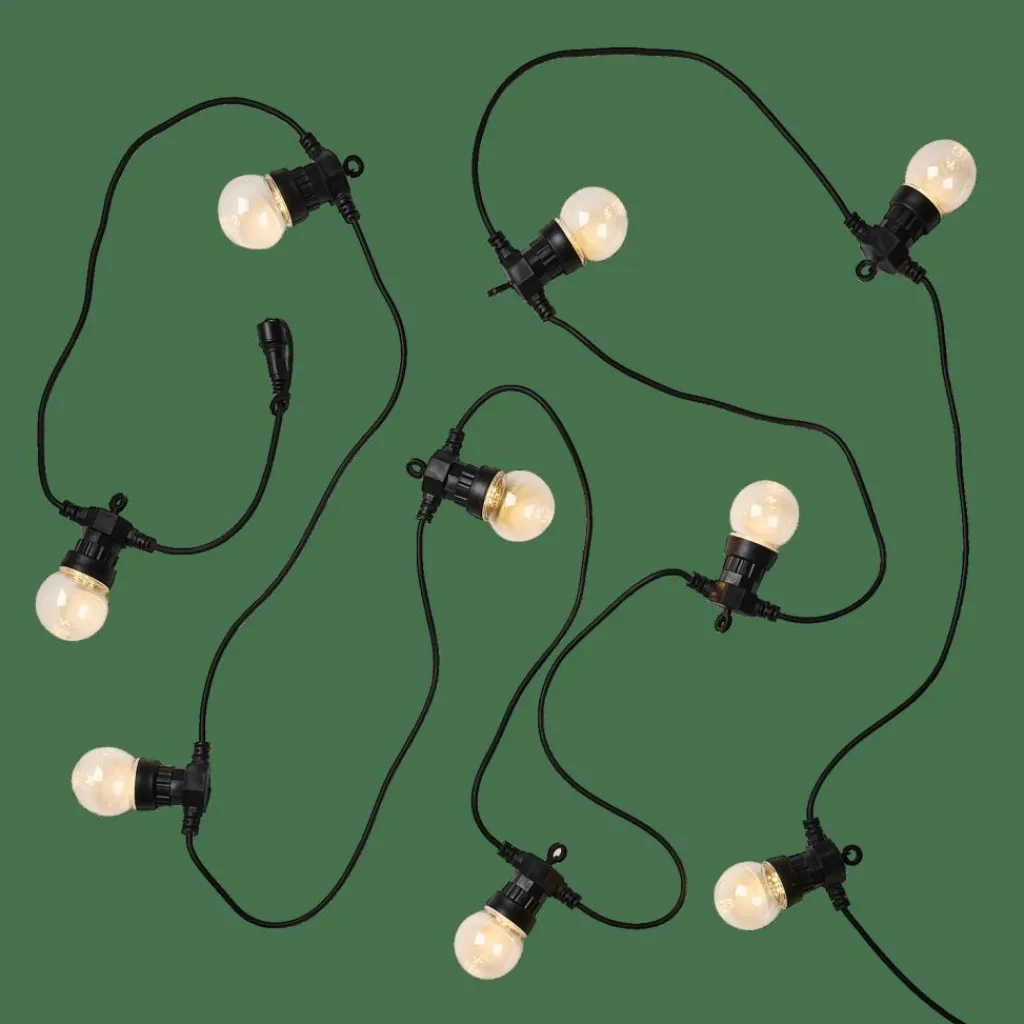 Guirlandes Lumineuses^CASA FESTA Guirlande Lumineuse Avec 10 LEDS 8 Fonctions