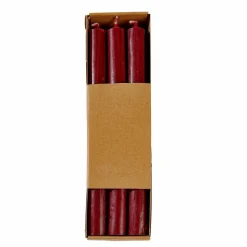 Bougies^CASA FINA Bougies Set De 12 Ivoire