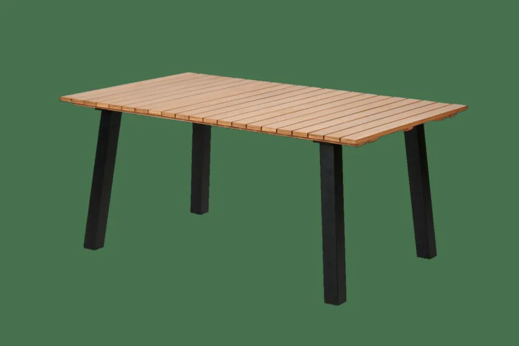 Tables De Jardin^CASA FORMAX Table De Jardin Avec Pieds Natural/noir