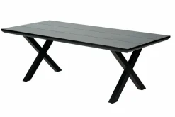 Tables De Jardin^CASA FORMAX Table De Jardin Avec Pieds X Noir