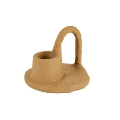 Bougeoirs^CASA FOXY Bougeoir Taupe