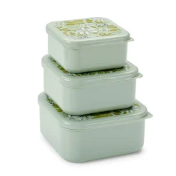 Boîtes De Conservation^CASA FRESHMOOD Boîtes à Snack Set De 3 Seafoam + Motif Loulou Seafoam (vert)