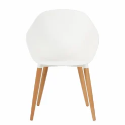 Chaises De Salle À Manger|Chaises De Jardin^CASA FRIDA / FRAY Set De 4 Pieds Teck Naturel