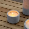 Bougies Led|Éclairage Extérieur^CASA FUEGO Bougie Solaire LED Gris Clair