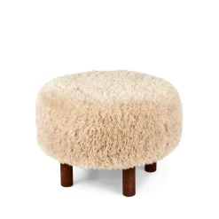 Tabourets^CASA FUZZ Tabouret Beige