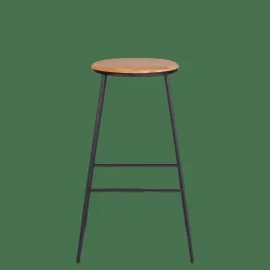 Tabourets De Bar^CASA GIULIA Tabouret De Bar Noir, Naturel