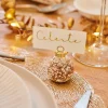 Porte-Noms^CASA GLANCY Porte-noms Set De 4 Transparent