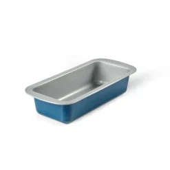 Moules^CASA GREENBAKE Moule à Cake 25X11X6,4CM Bleu