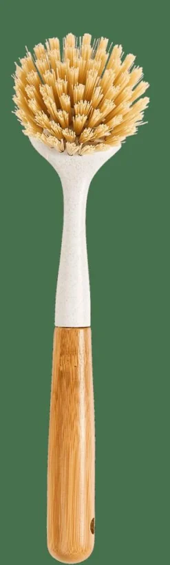 Faire La Vaisselle^CASA JASMIN Brosse à Vaisselle Naturel, Gris Clair