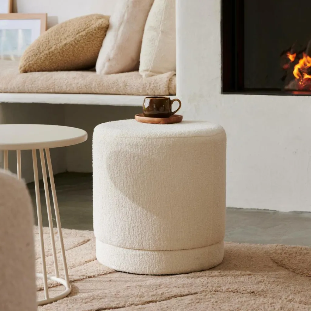 Poufs^CASA LANCE Pouf Blanc